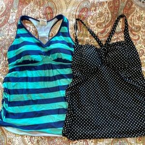Motherhood Maternity Swim Tops Large